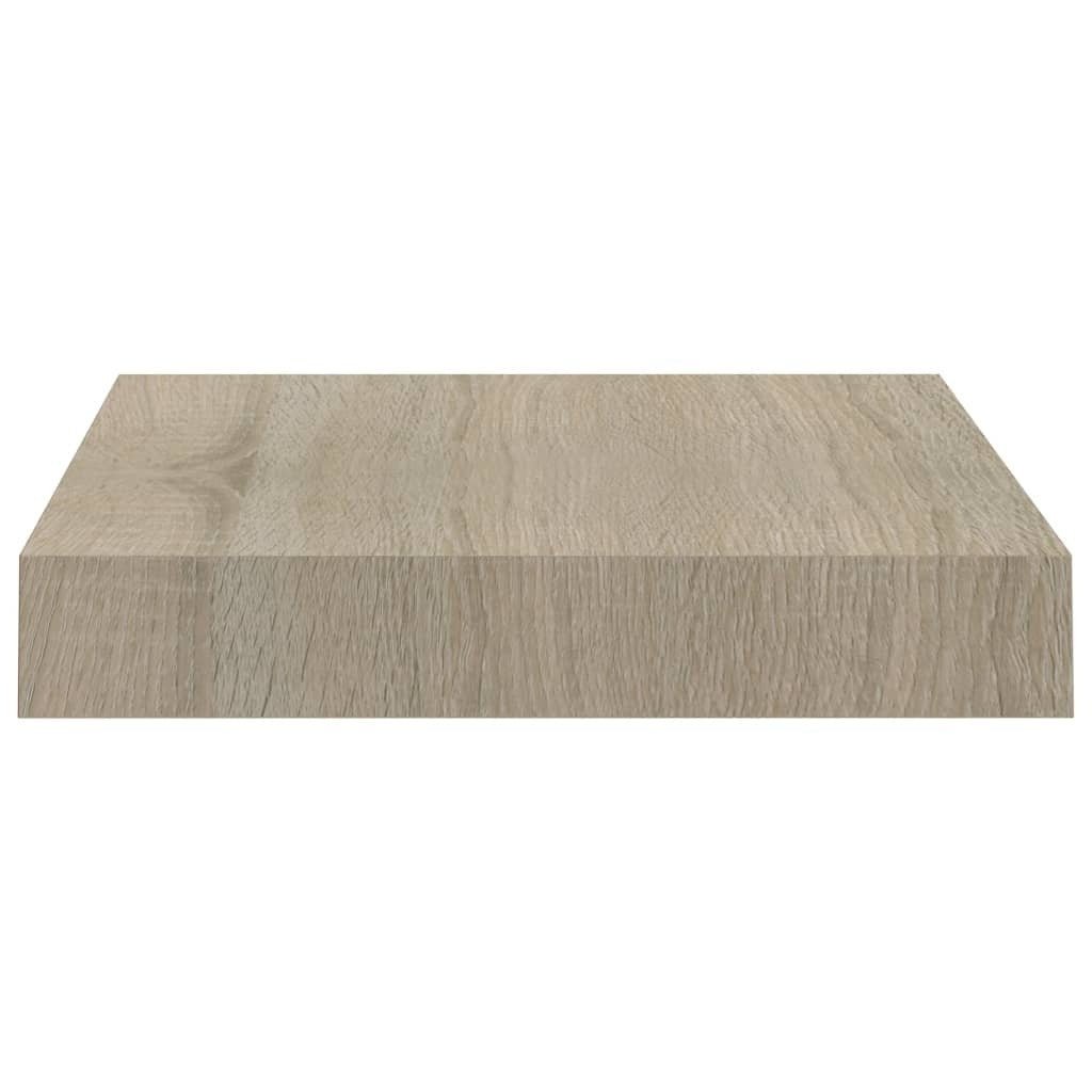 vidaXL Floating Wall Shelves 4 pcs Oak MDF | Elegant Storage Solution - My Web Bazaar