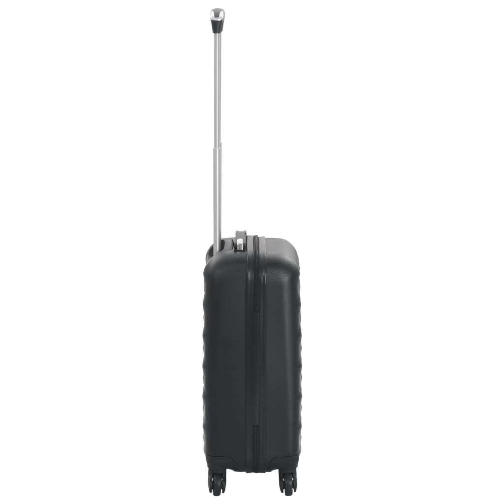 vidaXL Hardcase Trolley Black ABS | Durable Travel Suitcase - My Web Bazaar