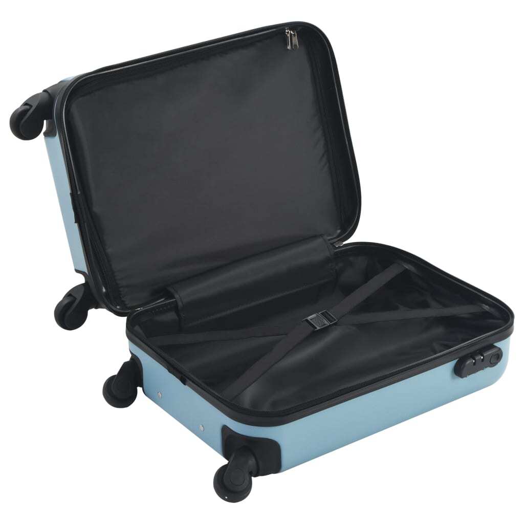 vidaXL Hardcase Trolley Blue ABS | Durable Travel Suitcase - My Web Bazaar