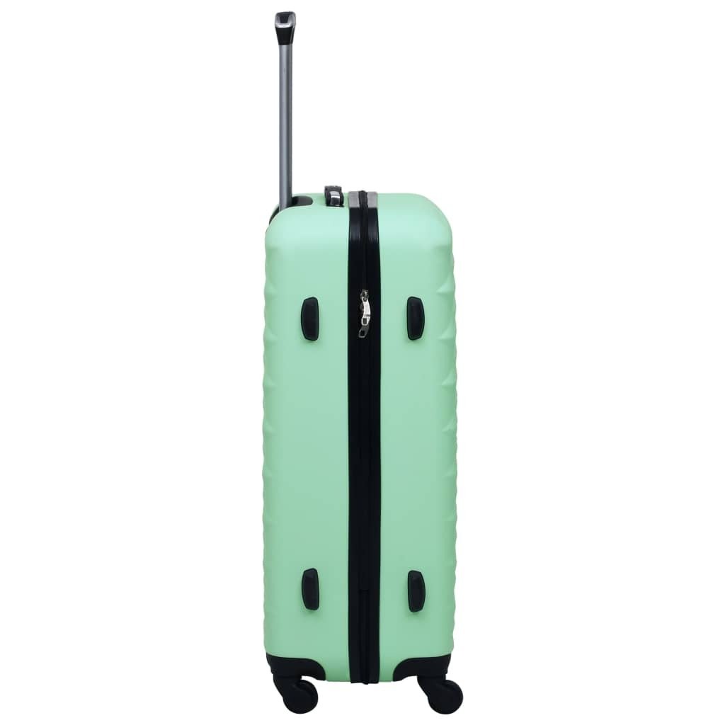 vidaXL Hardcase Trolley Mint ABS | Durable & Stylish Luggage - My Web Bazaar