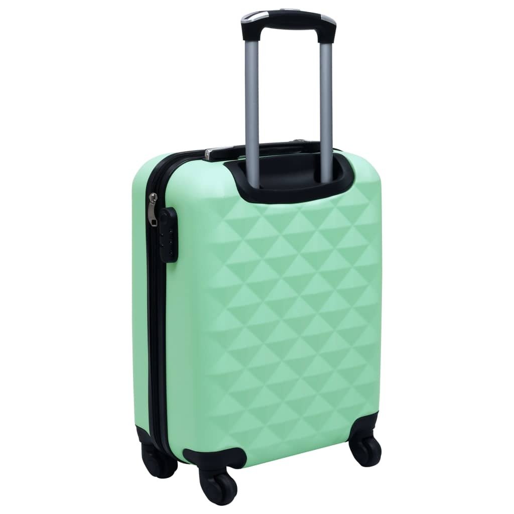 vidaXL Hardcase Trolley Set 2 pcs Mint ABS | Durable Travel Luggage - My Web Bazaar