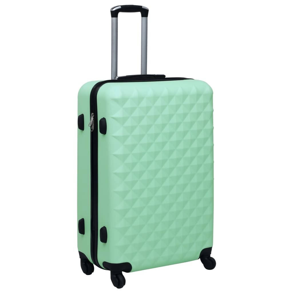 vidaXL Hardcase Trolley Set 2 pcs Mint ABS | Durable Travel Luggage - My Web Bazaar