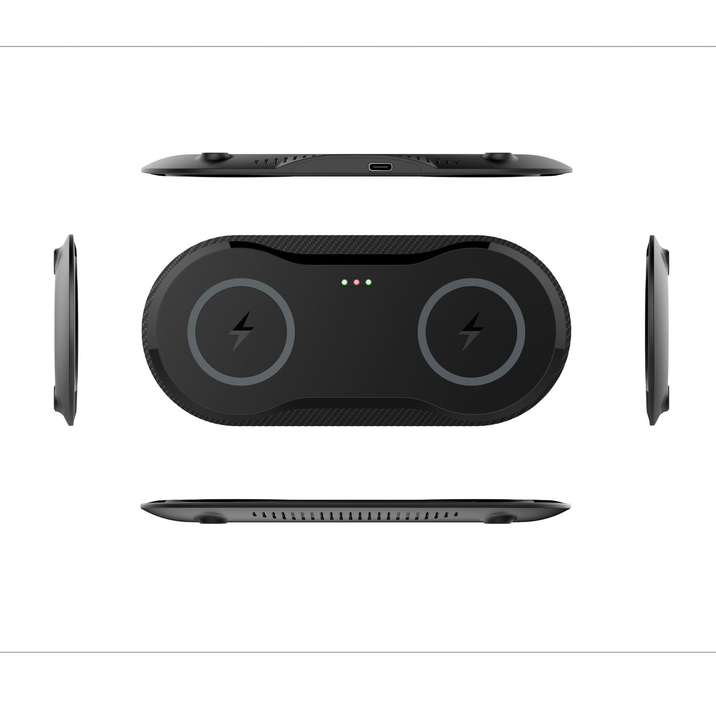 Wireless Charger Dual Mobile Phone Charger - My Web Bazaar