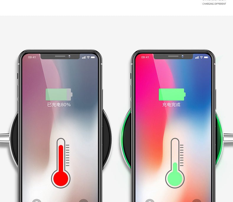 Wireless Charger For I - Phone Fast Wireless Charging Pad For Sam - sung High Speed - My Web Bazaar