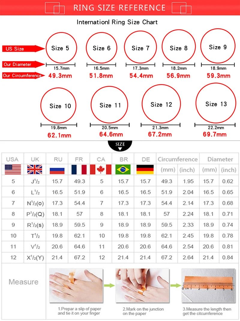 With Certificate Romantic Heart Rings,100% Solid 925 Silver Ring,High Quality Zircon Diamant Wedding Band Gift Jewelry for Women - My Web Bazaar