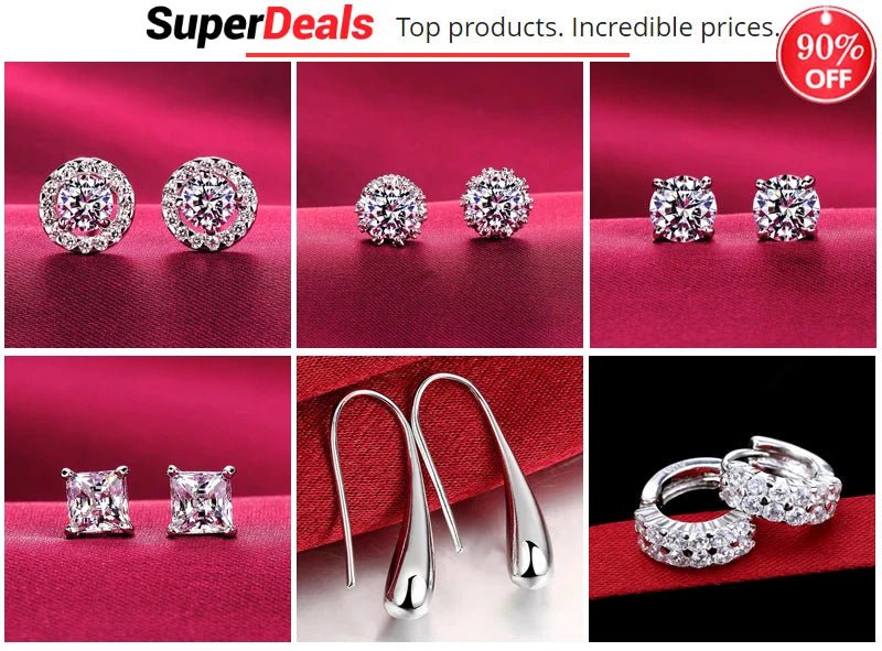 YHAMNI With Credentials High Quality Real Tibetan Silver Rings Sparkling Round CZ Zirconia Diamant Ring Wedding Bands for Women - My Web Bazaar