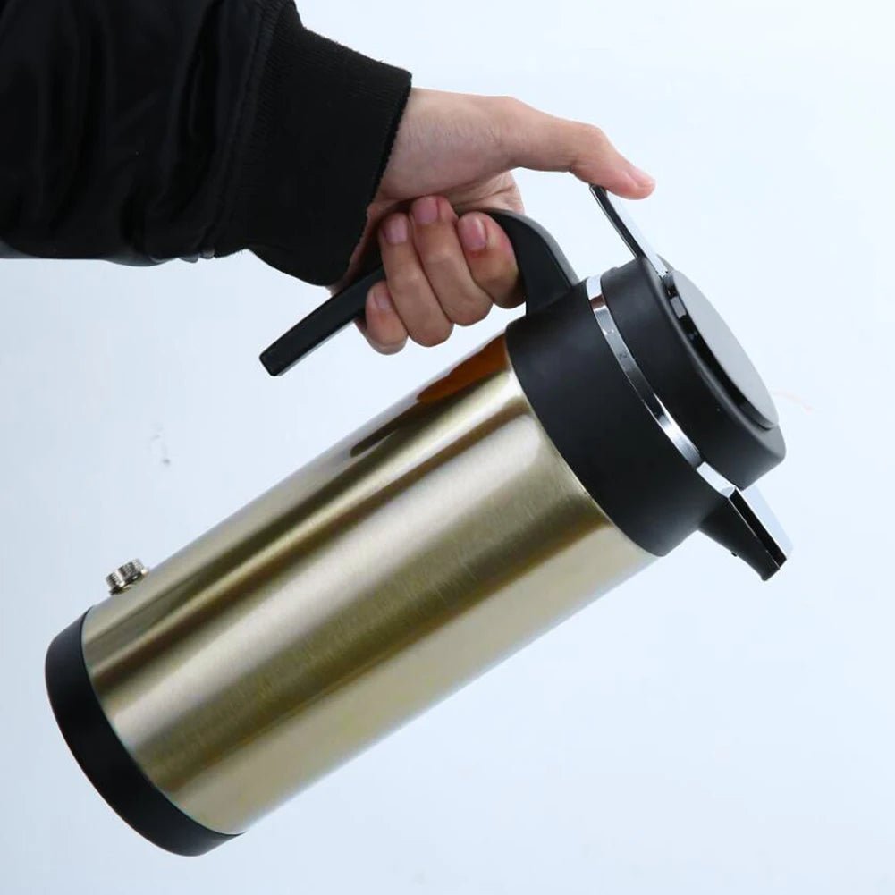 1200 ML Portable Water Heater | Fast Boiling Car Kettle - My Web Bazaar