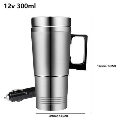 1200 ML Portable Water Heater | Fast Boiling Car Kettle - My Web Bazaar