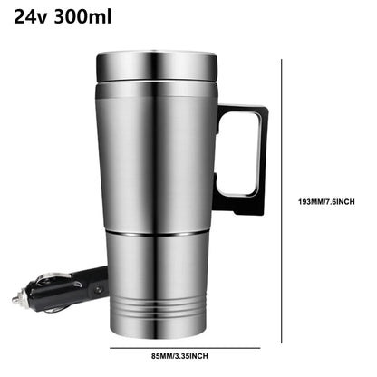 1200 ML Portable Water Heater | Fast Boiling Car Kettle - My Web Bazaar