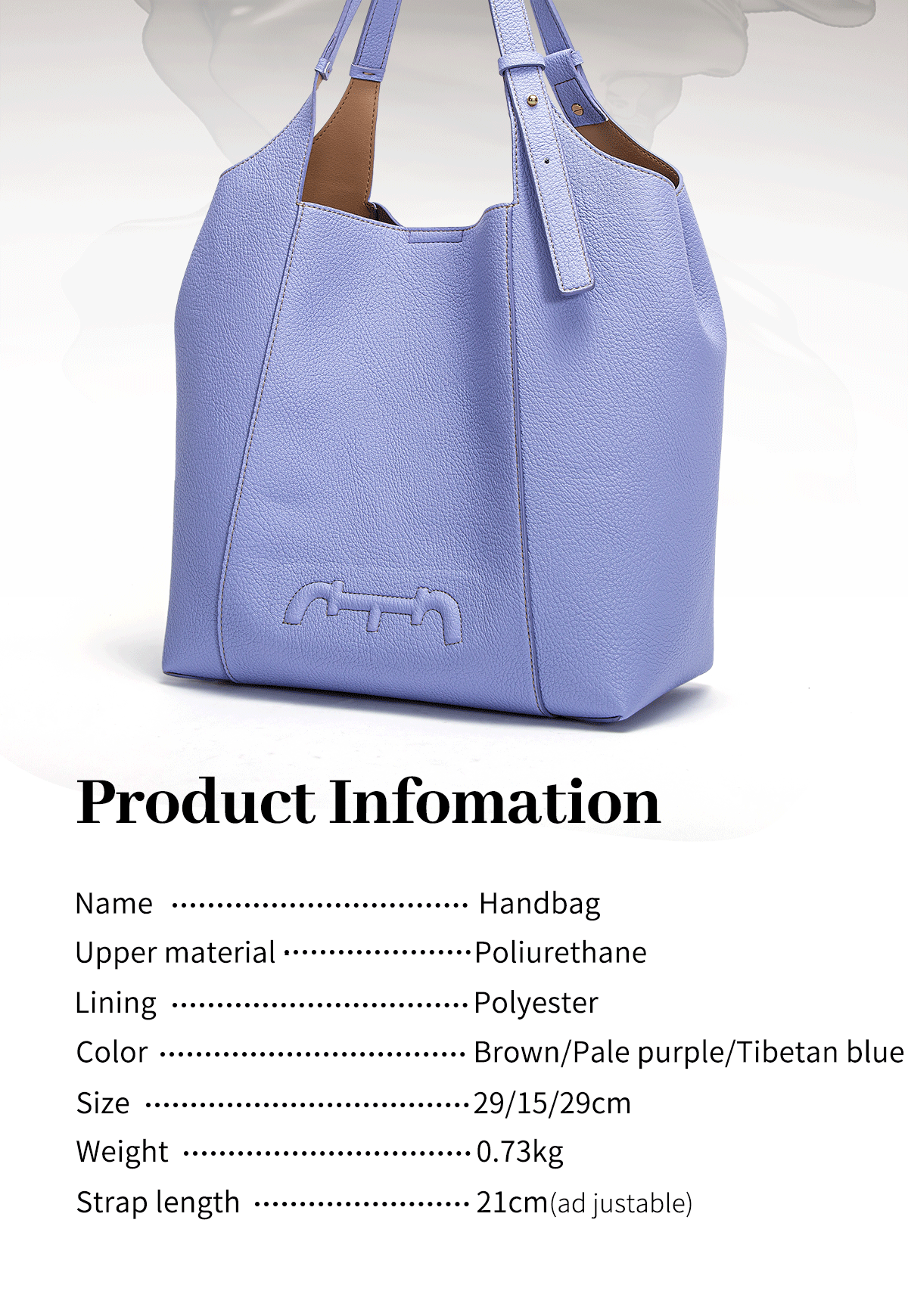Unique Body Design Women's Handbag | Retro PU Tote for Commuting - My Web Bazaar