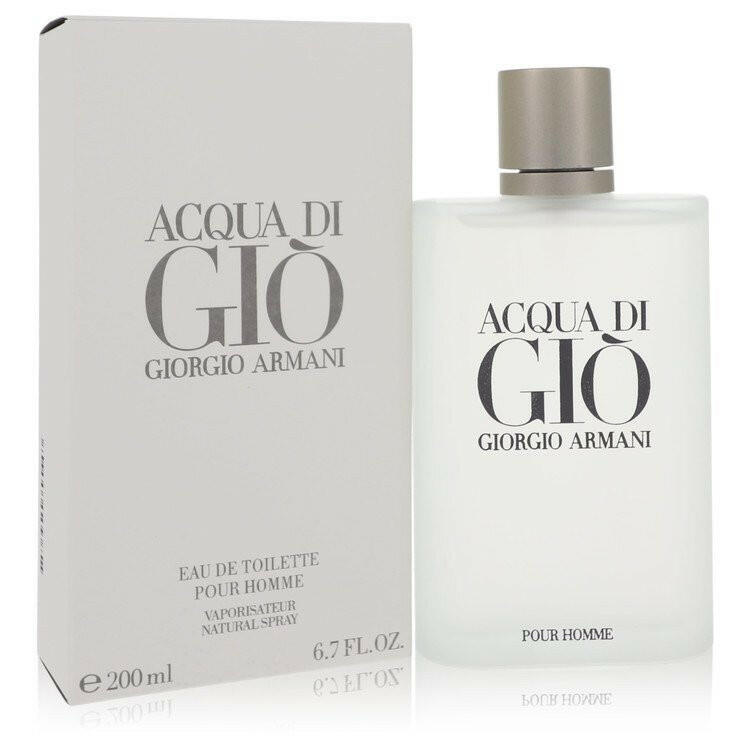 Acqua Di Gio by Giorgio Armani - Eau De Toilette Spray for Men, 6.7 oz - My Web Bazaar