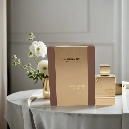 Al Haramain Amber Oud Gold Edition Eau de Parfum – Long - Lasting Unisex Fragrance, Amber Vanilla Scent (2.0oz) - My Web Bazaar