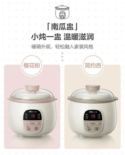 Baby Porridge Pot Stewpan | Ceramic Slow Cooker for Healthy Meals - My Web Bazaar
