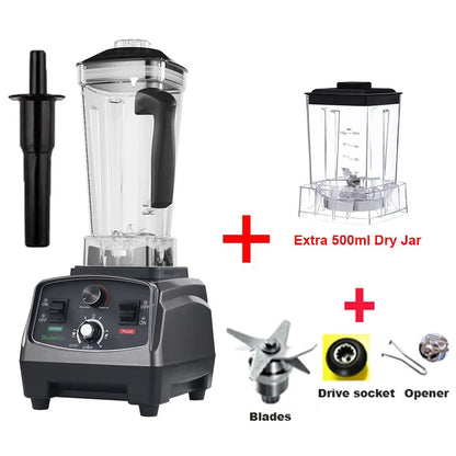 BioloMix 3HP 2200W Blender | Heavy Duty Juicer for Smoothies - My Web Bazaar