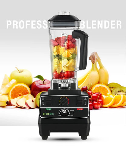 BioloMix BPA Free 2L Jar Blender | 2200W for Smoothies & More - My Web Bazaar