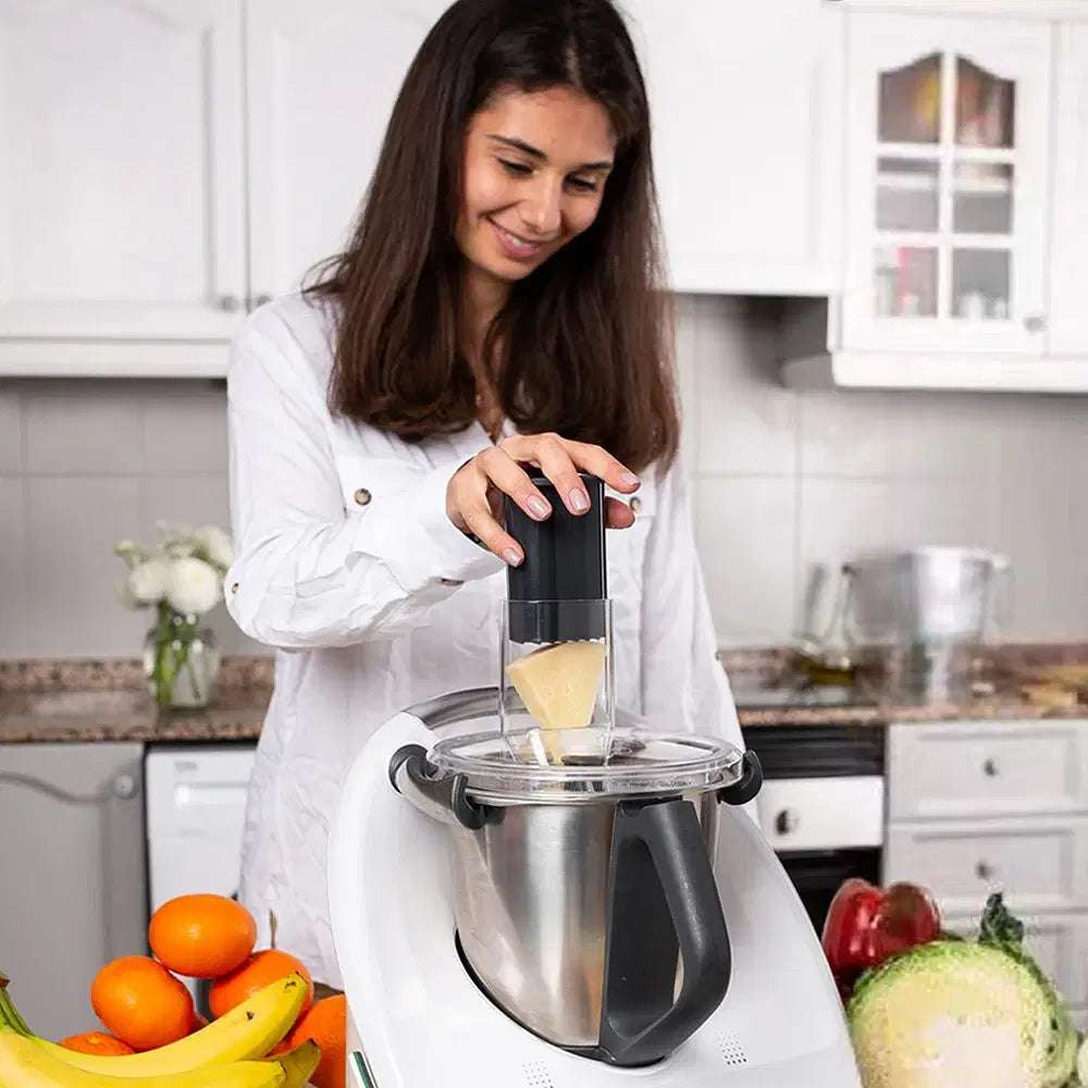Black Thermomix Grater | Multi - Function Cutter for Easy Prep - My Web Bazaar