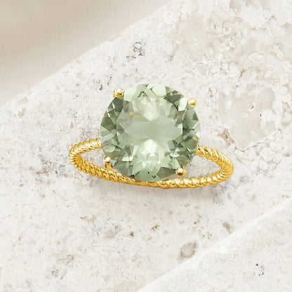 CANNER Green Apple Silver Rings | Elegant 18K Gold Minimalist - My Web Bazaar