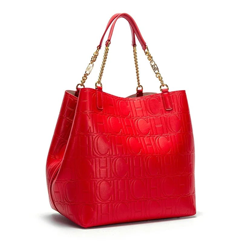 CH Superior Solid Colour Tote Bag | Versatile Large Capacity - My Web Bazaar