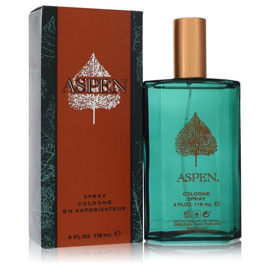 Coty Aspen Cologne for Men - Fresh Woody Scent, 4 oz Spray | Affordable Day - to - Night Fragrance - My Web Bazaar