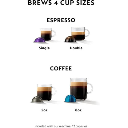 Deluxe 8 - Ounce Espresso Maker | Elegant Black Design Included - My Web Bazaar