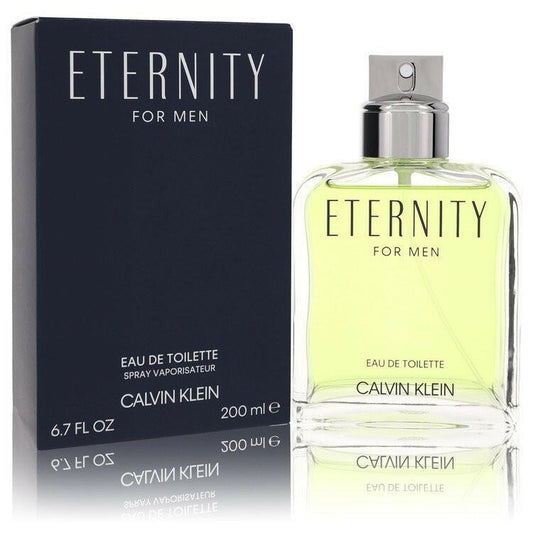 Eternity by Calvin Klein 6.7 oz Eau De Toilette Spray for Men - My Web Bazaar
