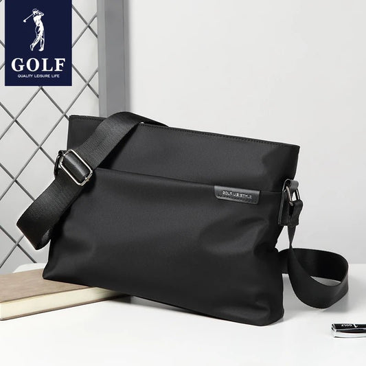 Golf Shoulder Bag Man 2024 New Style Men’s Cross - Body Bag Fashion Canvas Messenger Bag Small Leisure Sports Bag - My Web Bazaar