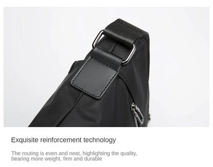 Golf Shoulder Bag Man 2024 New Style Men’s Cross - Body Bag Fashion Canvas Messenger Bag Small Leisure Sports Bag - My Web Bazaar