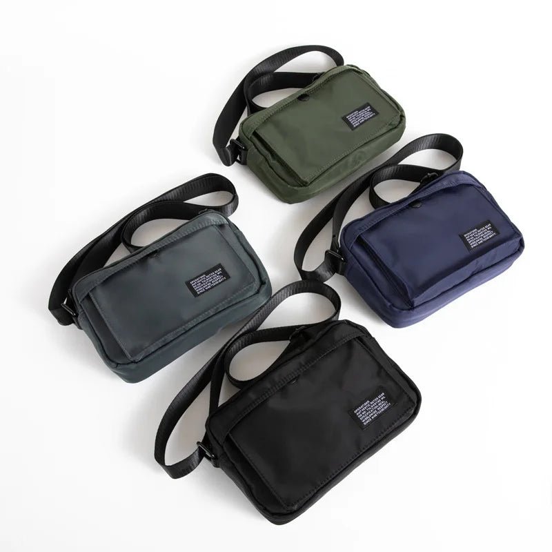 Japanese Nylon Travel Shoulder Man Bag Streetwear Style - My Web Bazaar