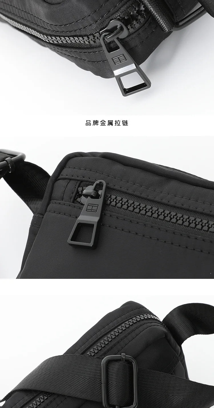 Japanese Nylon Travel Shoulder Man Bag Streetwear Style - My Web Bazaar