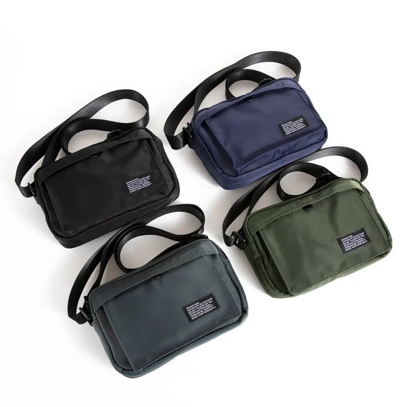 Japanese Nylon Travel Shoulder Man Bag Streetwear Style - My Web Bazaar