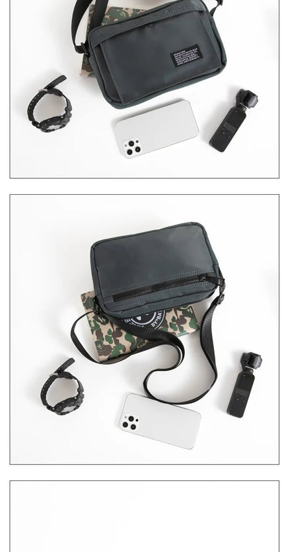 Japanese Nylon Travel Shoulder Man Bag Streetwear Style - My Web Bazaar