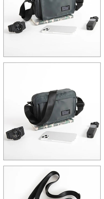 Japanese Nylon Travel Shoulder Man Bag Streetwear Style - My Web Bazaar