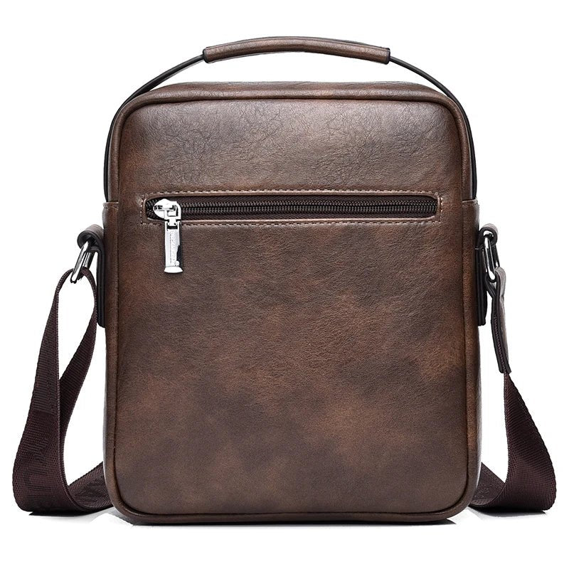Kangaroo Luxury Brand Men's Shoulder Bag Vintage Messenger Bag Leather Handbag Split Leather Crossbody Bags For Men 2020 New - My Web Bazaar