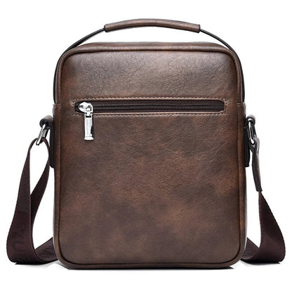 Kangaroo Luxury Brand Men's Shoulder Bag Vintage Messenger Bag Leather Handbag Split Leather Crossbody Bags For Men 2020 New - My Web Bazaar