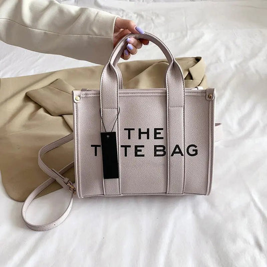 Large Capacity Leather Handbags | Elegant and Versatile Design - My Web Bazaar