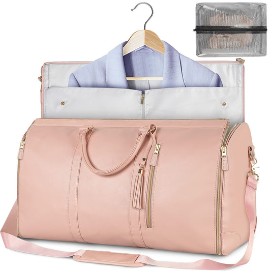 Large Capacity Travel Duffle Bag for Women Waterproof Foldable Handbag with Dry - Wet Separation - My Web Bazaar