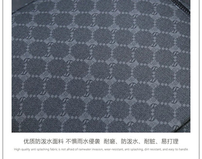 Luxury Brand PU Leather Shoulder Bag For Men Business Crossbody High Quality Casual Small Flap Messenger IPAD - My Web Bazaar