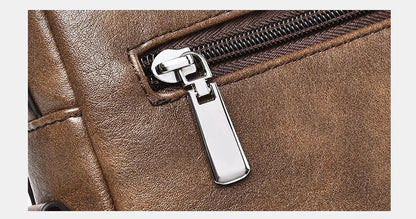 Luxury Brand Vintage Messenger Men Leather Shoulder Small Crossbody Bag Male Side Bag Office Business Handbag - My Web Bazaar