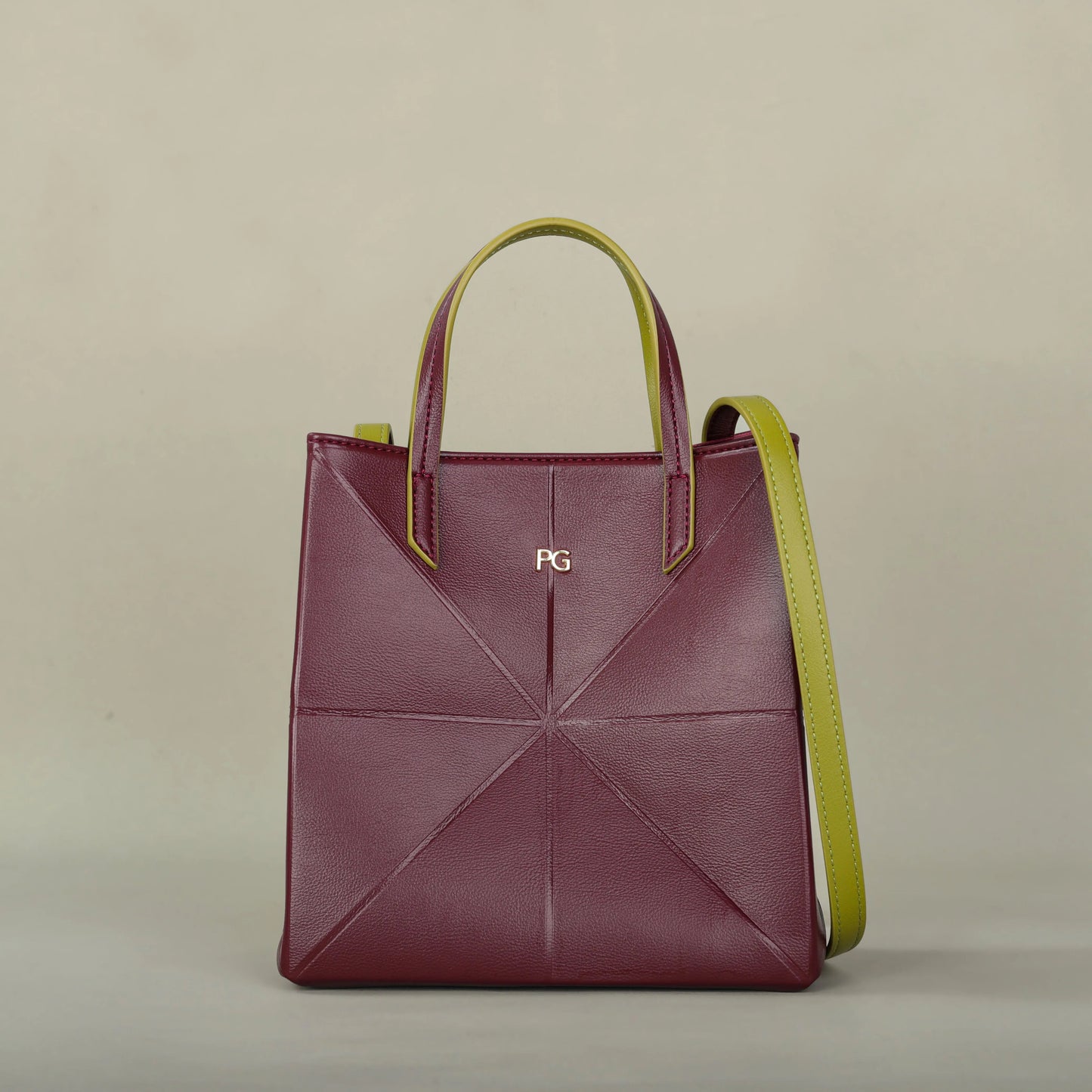 PG Foldable Design Handbag | Stylish Crossbody for Women - My Web Bazaar