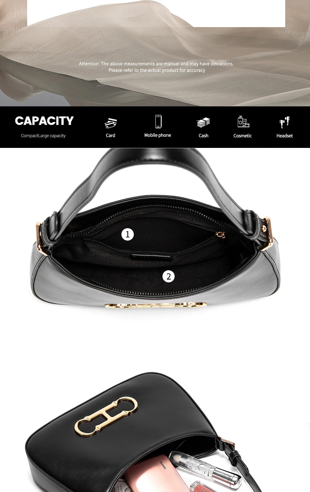Retro Style Women's Handbag | Fashionable Microfiber Shoulder Bag - My Web Bazaar