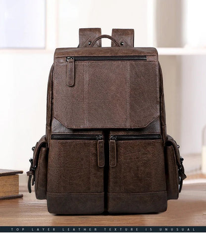 Stylish Leather Handbag | Spacious & Sleek Everyday Accessory - My Web Bazaar