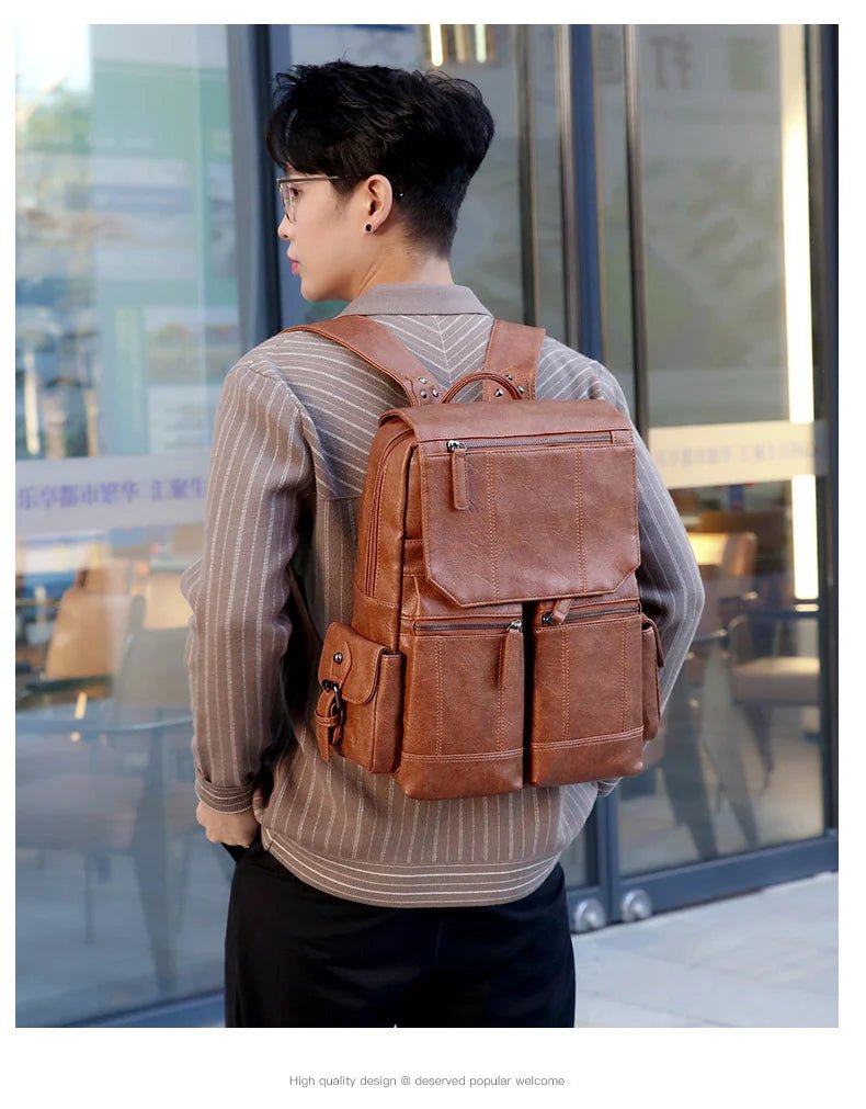Stylish Leather Handbag | Spacious & Sleek Everyday Accessory - My Web Bazaar
