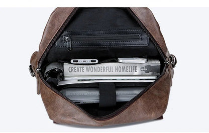 Stylish Leather Handbag | Spacious & Sleek Everyday Accessory - My Web Bazaar