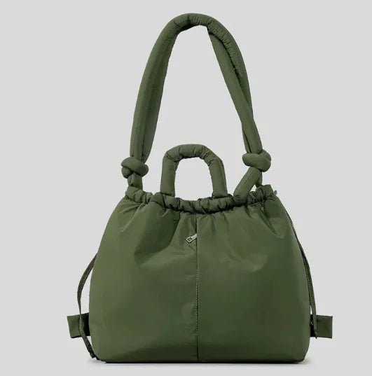 Stylish Nylon Fashion Down Crossbody Bag | Lightweight & Chic - My Web Bazaar