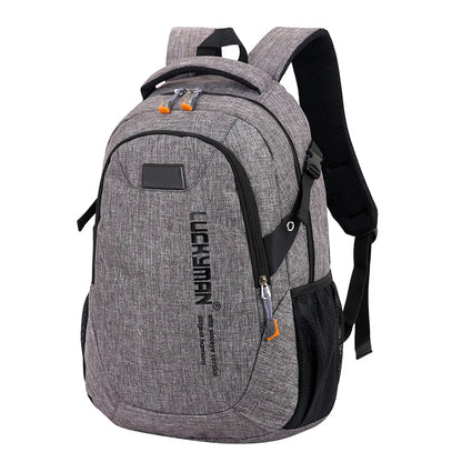 Stylish Unisex Oxford Backpack | High Capacity Travel Bag - My Web Bazaar