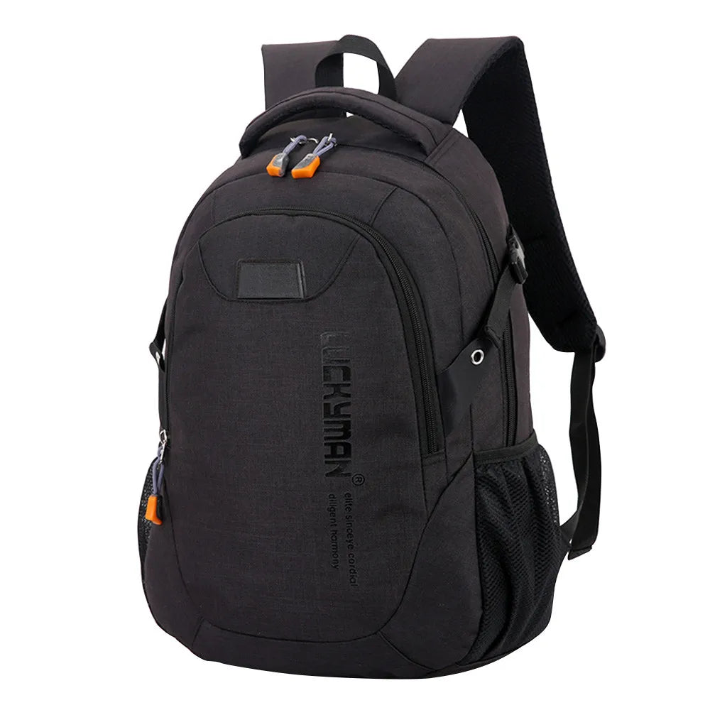 Stylish Unisex Oxford Backpack | High Capacity Travel Bag - My Web Bazaar