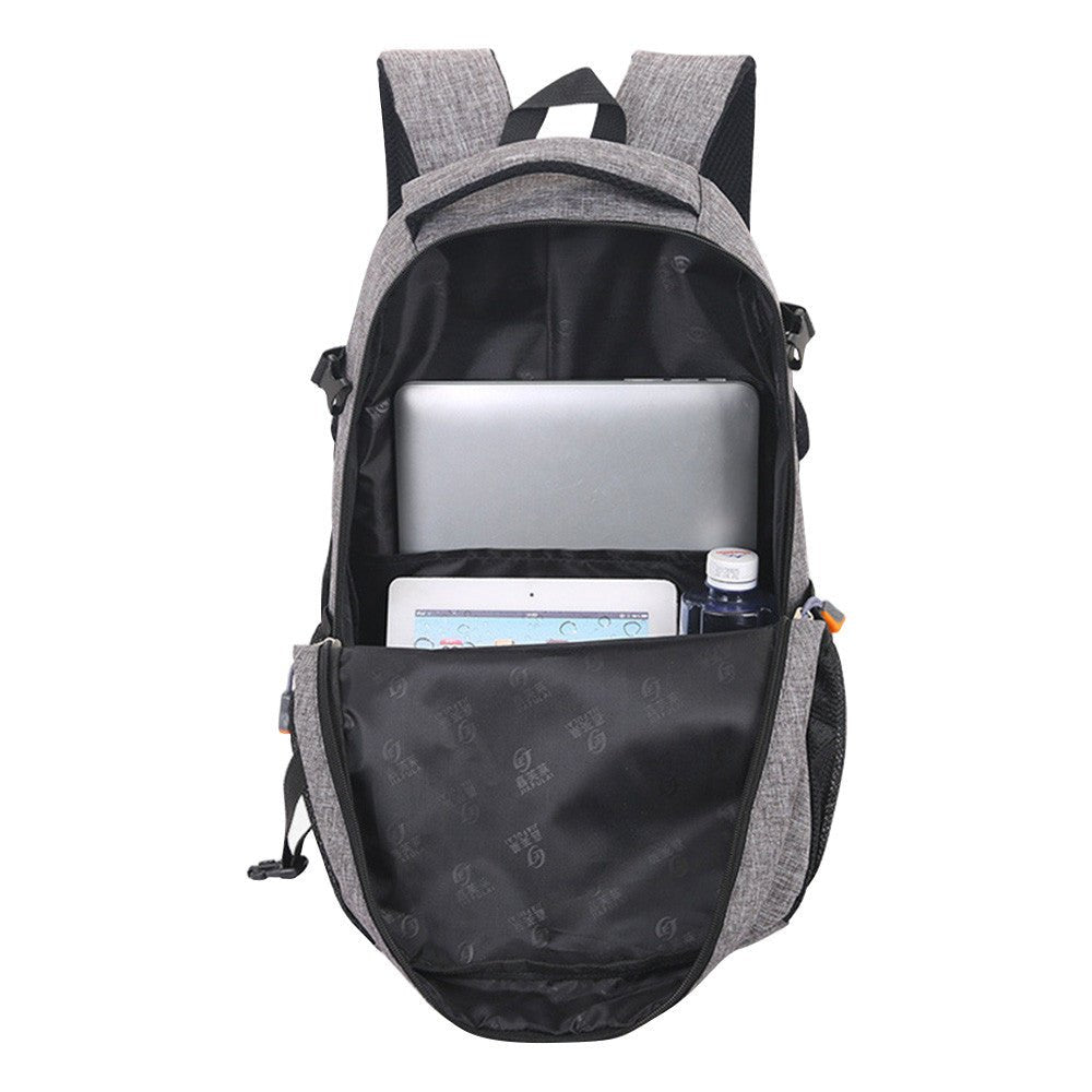 Stylish Unisex Oxford Backpack | High Capacity Travel Bag - My Web Bazaar