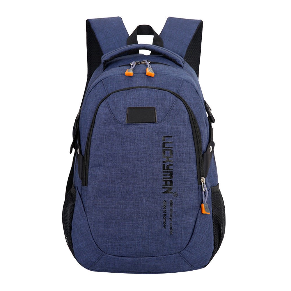 Stylish Unisex Oxford Backpack | High Capacity Travel Bag - My Web Bazaar