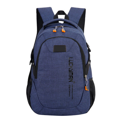 Stylish Unisex Oxford Backpack | High Capacity Travel Bag - My Web Bazaar