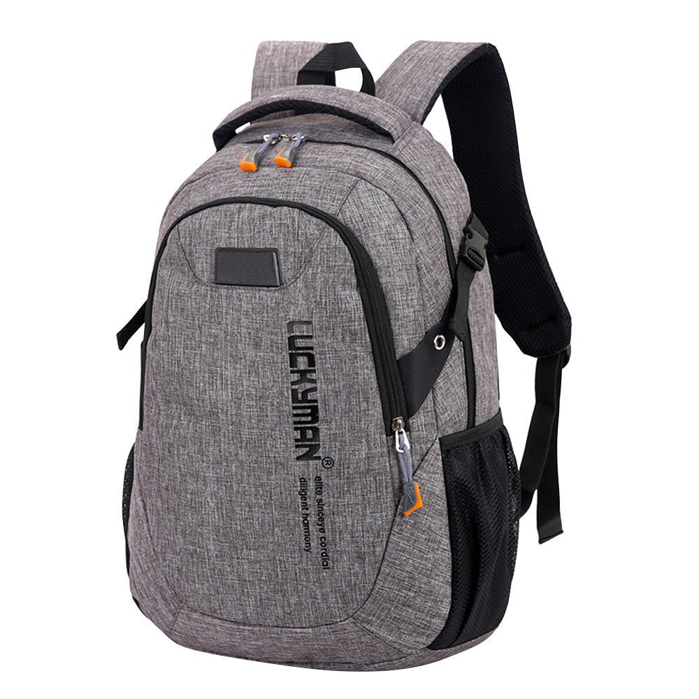 Stylish Unisex Oxford Backpack | High Capacity Travel Bag - My Web Bazaar